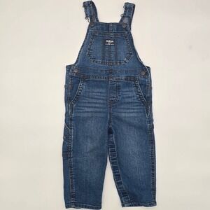 OshKosh Bgosh Denim Overalls Toddler 24 Months